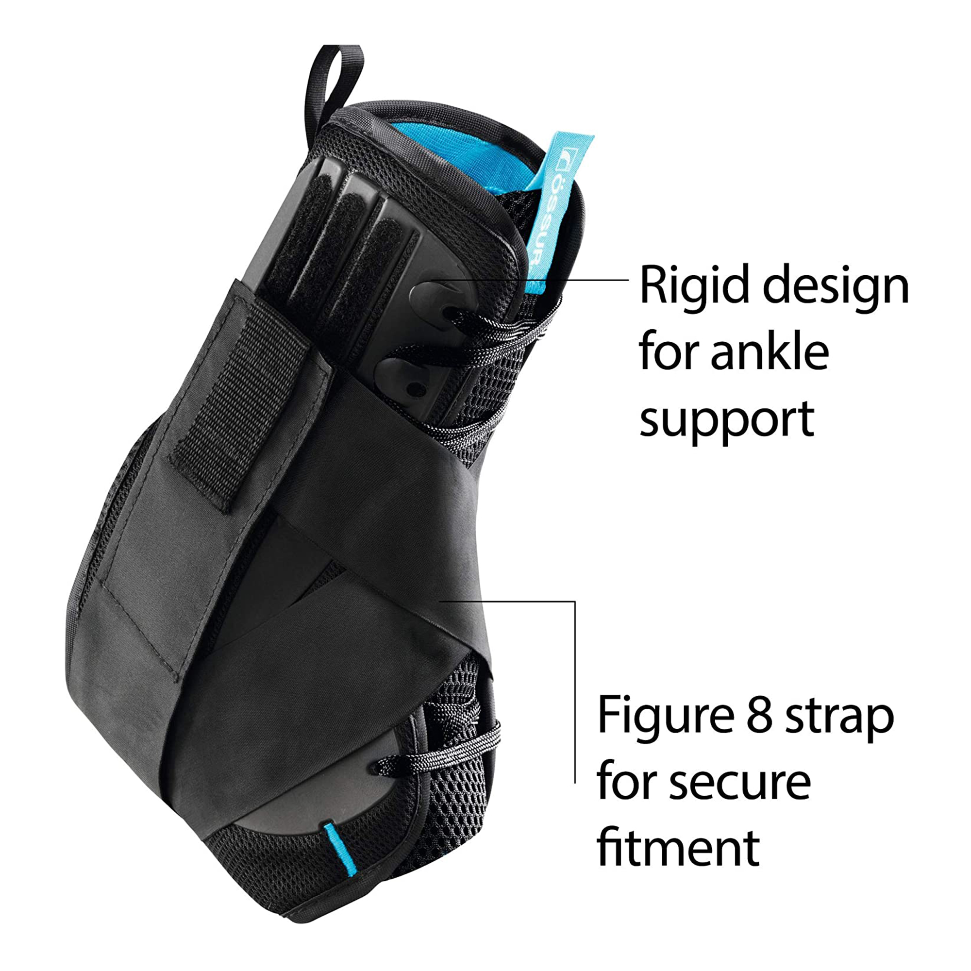 Quick Lace Up & Inversion/Eversion Control | Ossur Formfit Ankle Brace with Figure 8 Strapping For Post Injury or Preventive Use in Basketball Large Football| Lightweight Material Soccer 