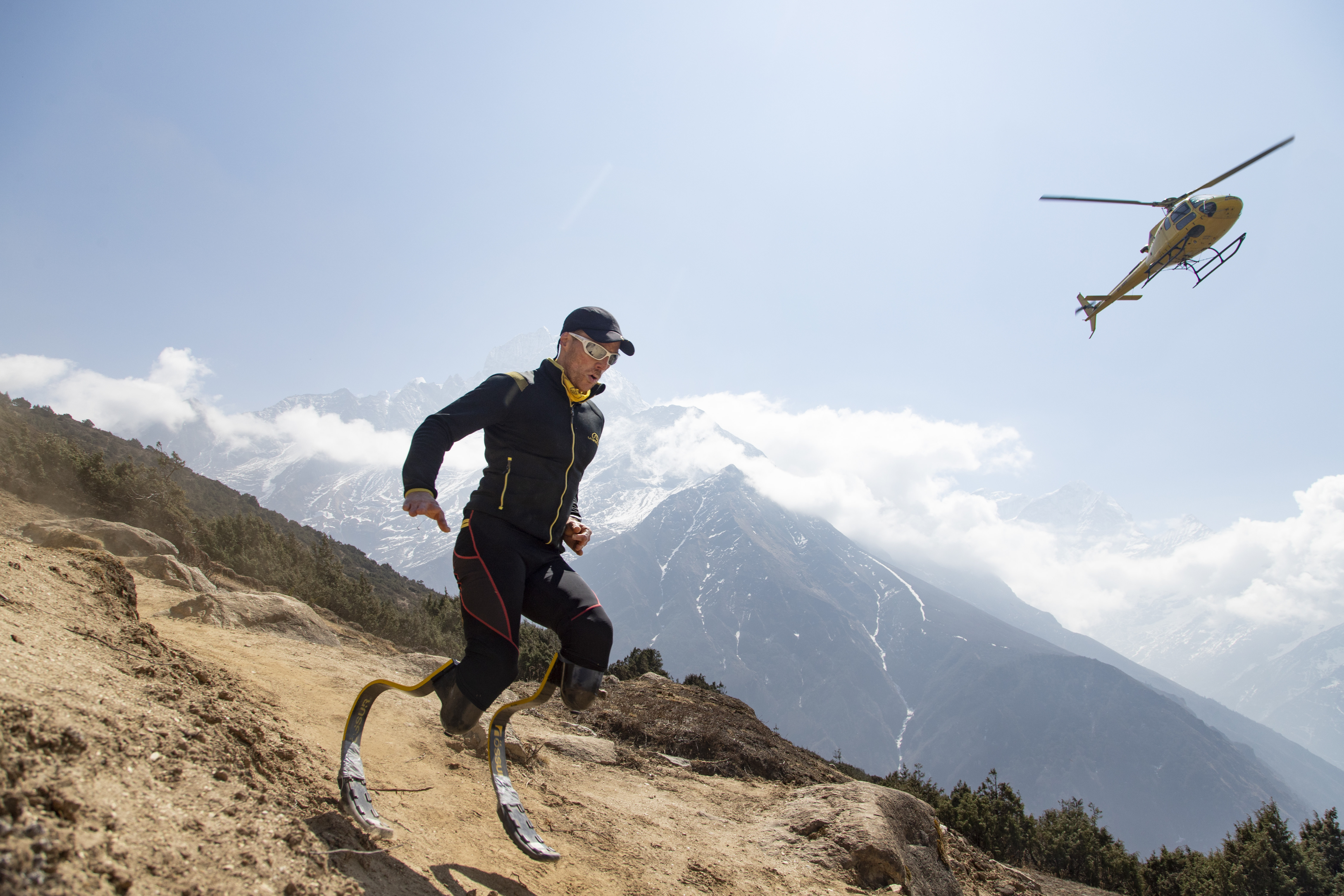 Andrea Lanfri aims to summit Mount Everest on two prosthetic legs Andrea Lanfri aims to summit Mount Everest on two prosthetic legs