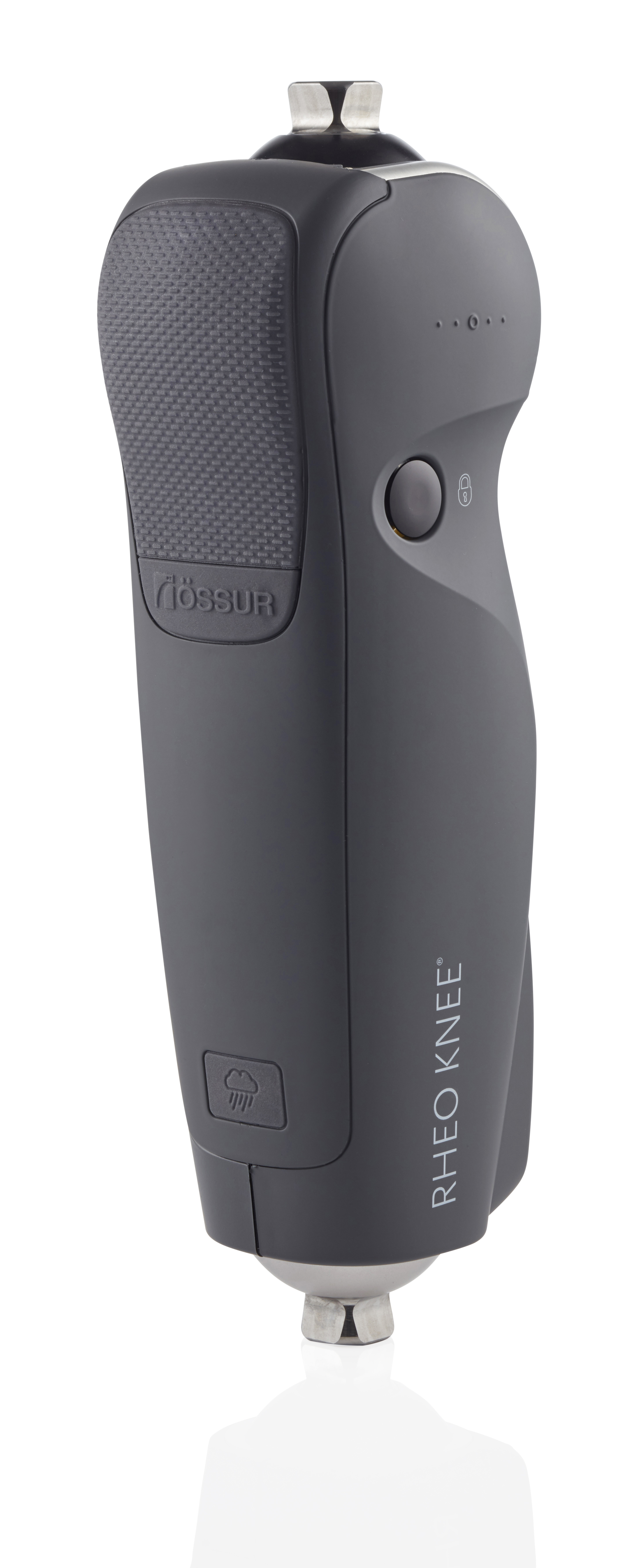 義足オズール電子制御膝 RHEO KNEE XC RHEO KNEE® XC —何処へでも行く準備はできている。 Ossur.com